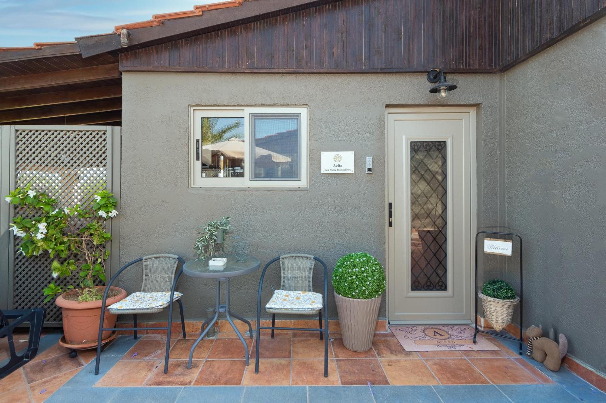 Aelia Sea View Bungalow Gennadi Exteriör bild